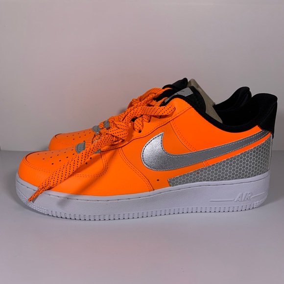 ❌SOLD❌ Nike Air Force 1s 3m total orange - Picture 5 of 14